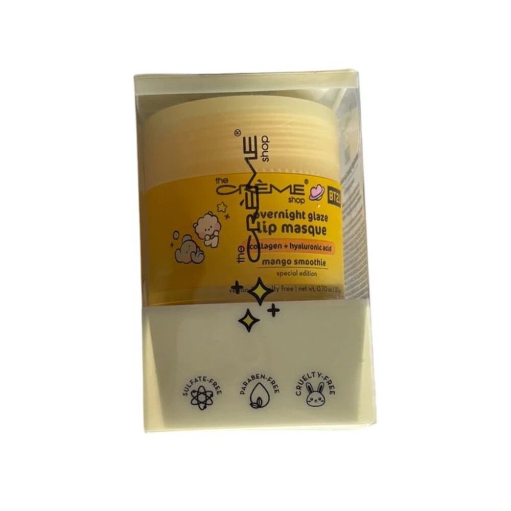 The Creme Shop BT21 Overnight Lip Masque Mango Smoothie